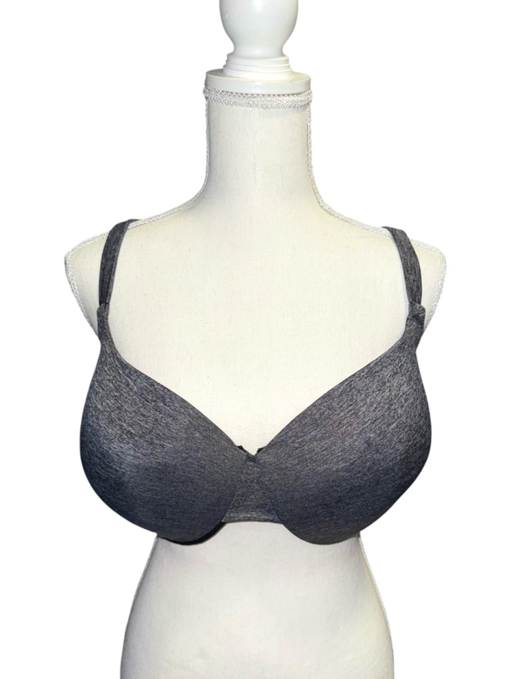 Cacique True Embrace soft comfy T-Shirt Bra - Charcoal 36G